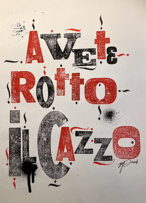 Avete rotto il cazzo